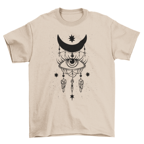 Mystic eye and moon t-shirt