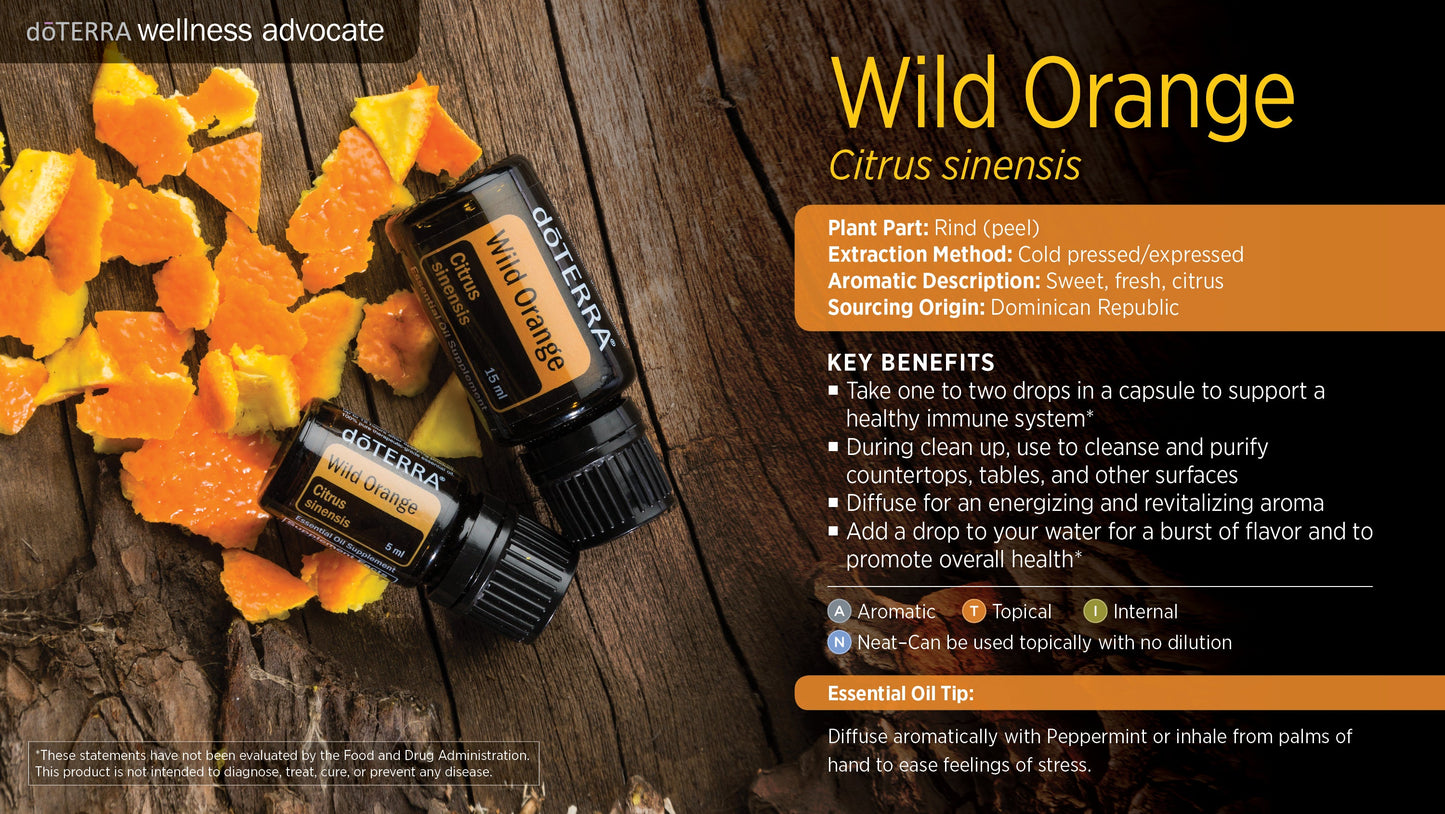 Wild Orange - Essential Oil
