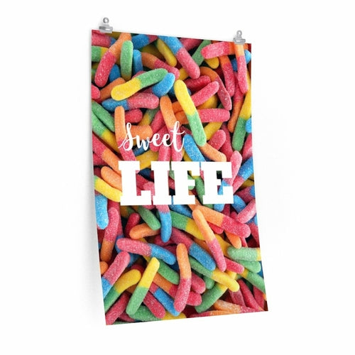 Sweet Life Gummy Candy Poster - Premium Matte Art Print