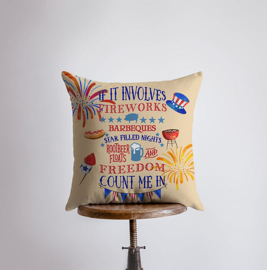 Fourth of July Pillow