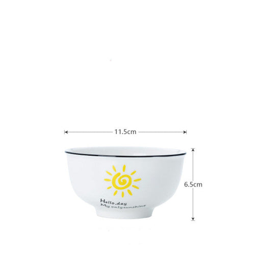 Porcelain Dinnerware Set Mystic Nordic Style Overglaze Tea Tableware Jingdezhen For Everyone