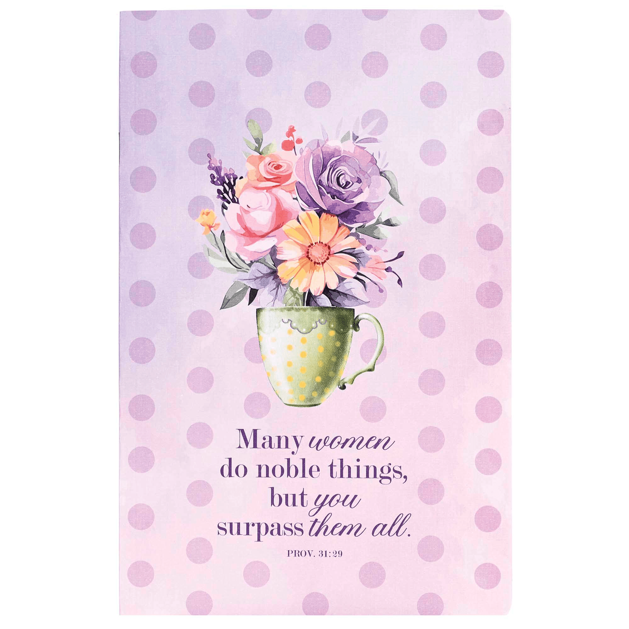 Her Virtue Is Praiseworthy Floral Notebooks Set