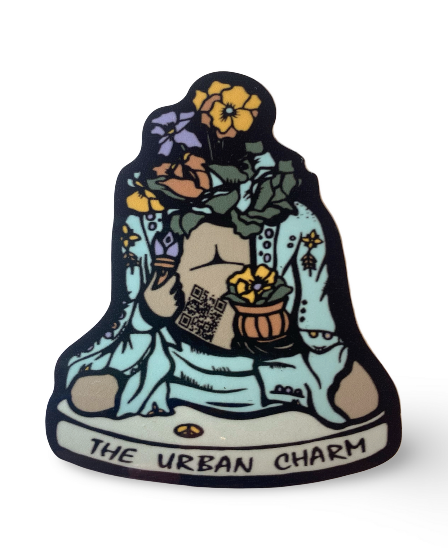 The Urban Charm Buddha Sticker