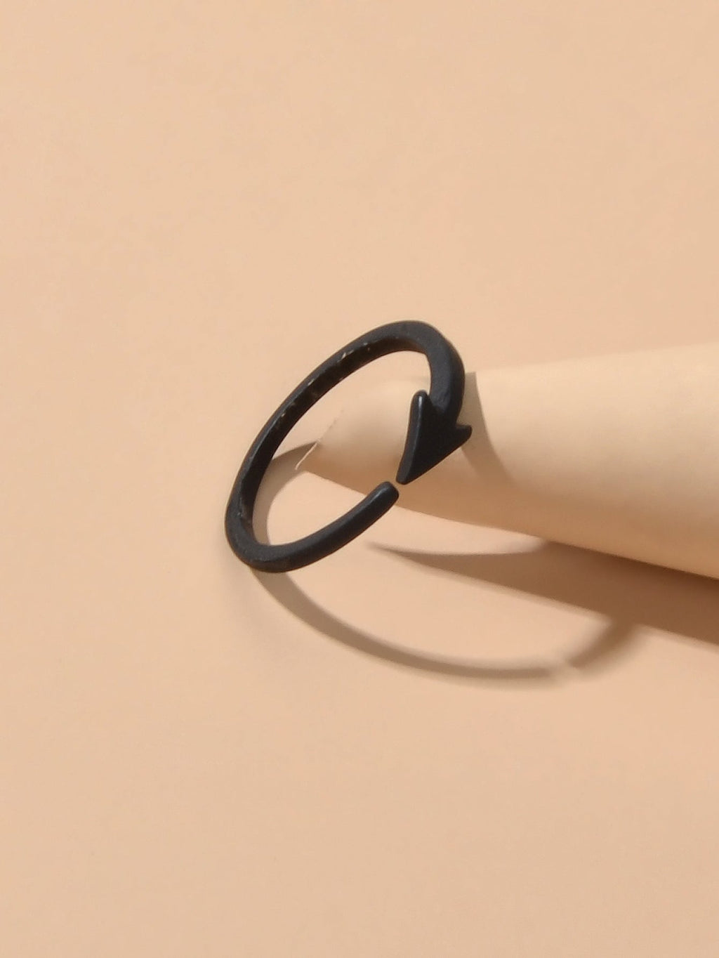 Statement Minimalist Jewellery Black Gold Silver Arrow Punk Finger