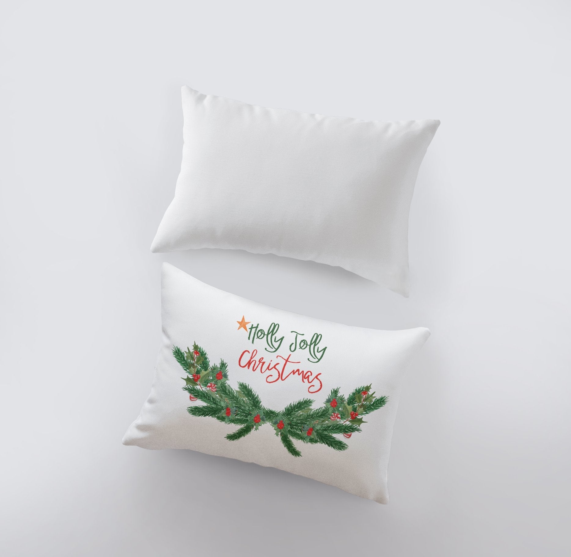 Holly Jolly Pillow