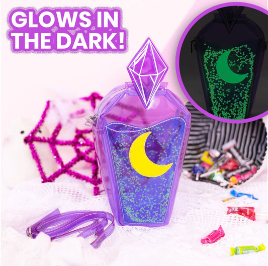 Glow in the Dark Potion Bottle Handbag | Semi-Transparent Adjustable