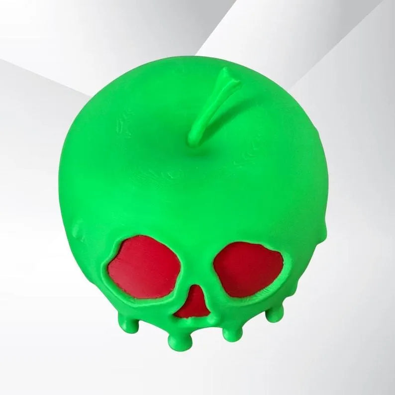 Poison Apple Light | Evil Queen Wicked Witch Decor | Costume Prop