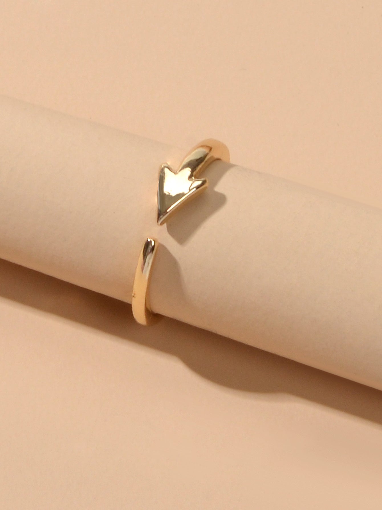 Statement Minimalist Jewellery Black Gold Silver Arrow Punk Finger