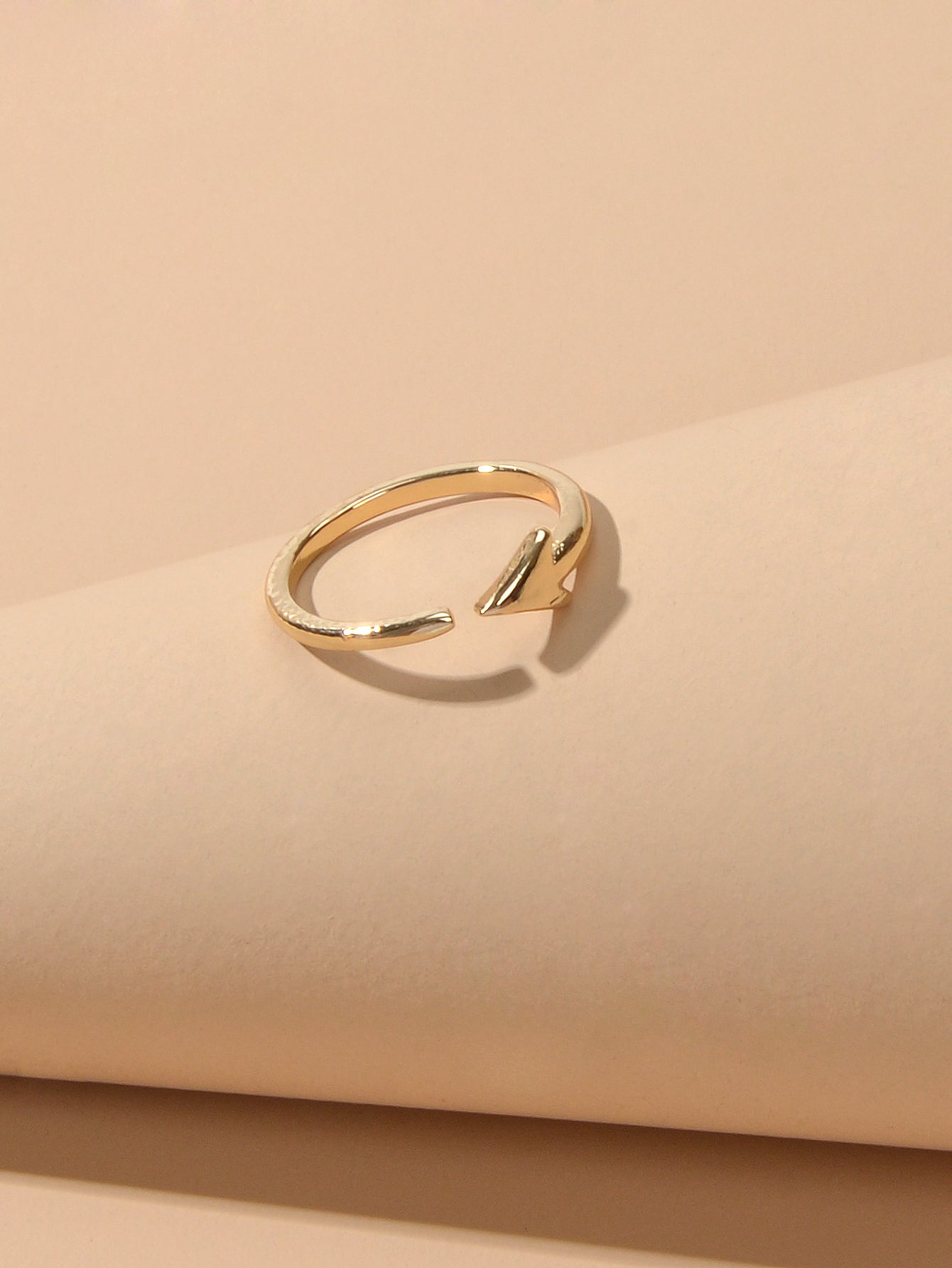 Statement Minimalist Jewellery Black Gold Silver Arrow Punk Finger