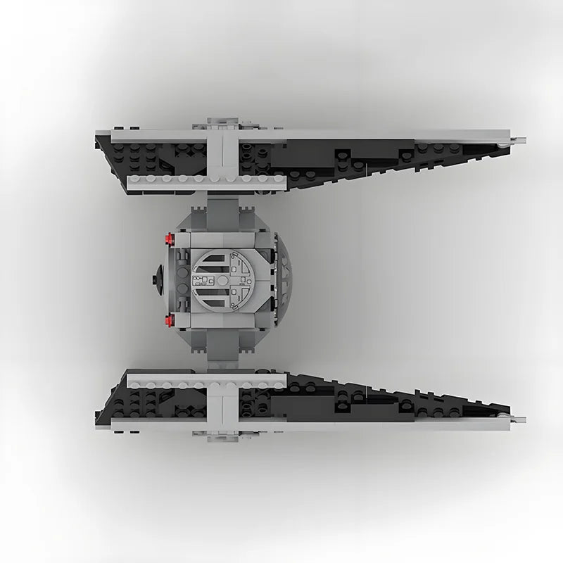 NEW MOC Space Tie Interceptor Fighter Stable Version Building Blocks Model Imperial Starfighters DIY Bricks Set Toys Gifts