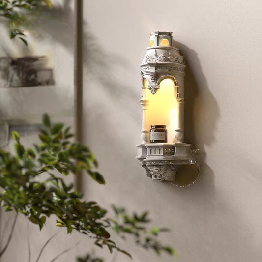 Aromatherapy Plaster Atmosphere Wall Lamp For Altar Corridor