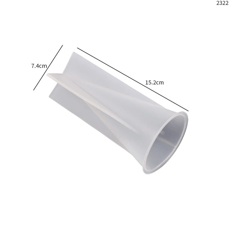 Classical Striped Roman Cylindrical Silicone Candle Mold Columnar Striped DIY Candle Holder Making Design Shape Candle Handmade