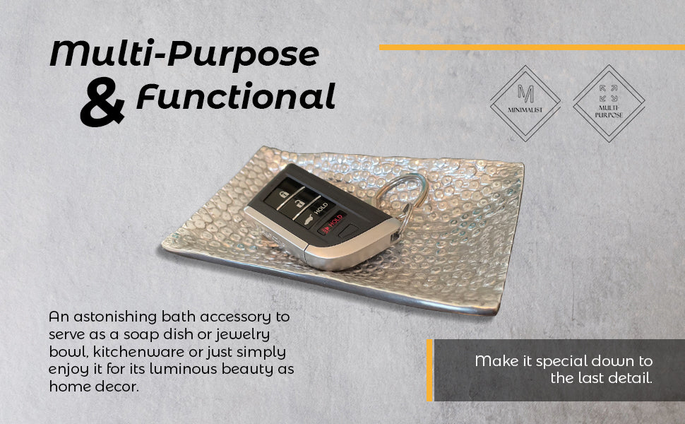 Tiny Altar for Your Shiny Chaos – Jewelry Tray / Soap Dish