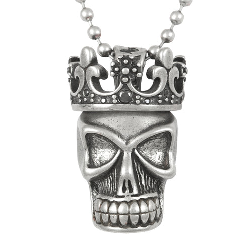 Royale - two piece crown and skull Necklace