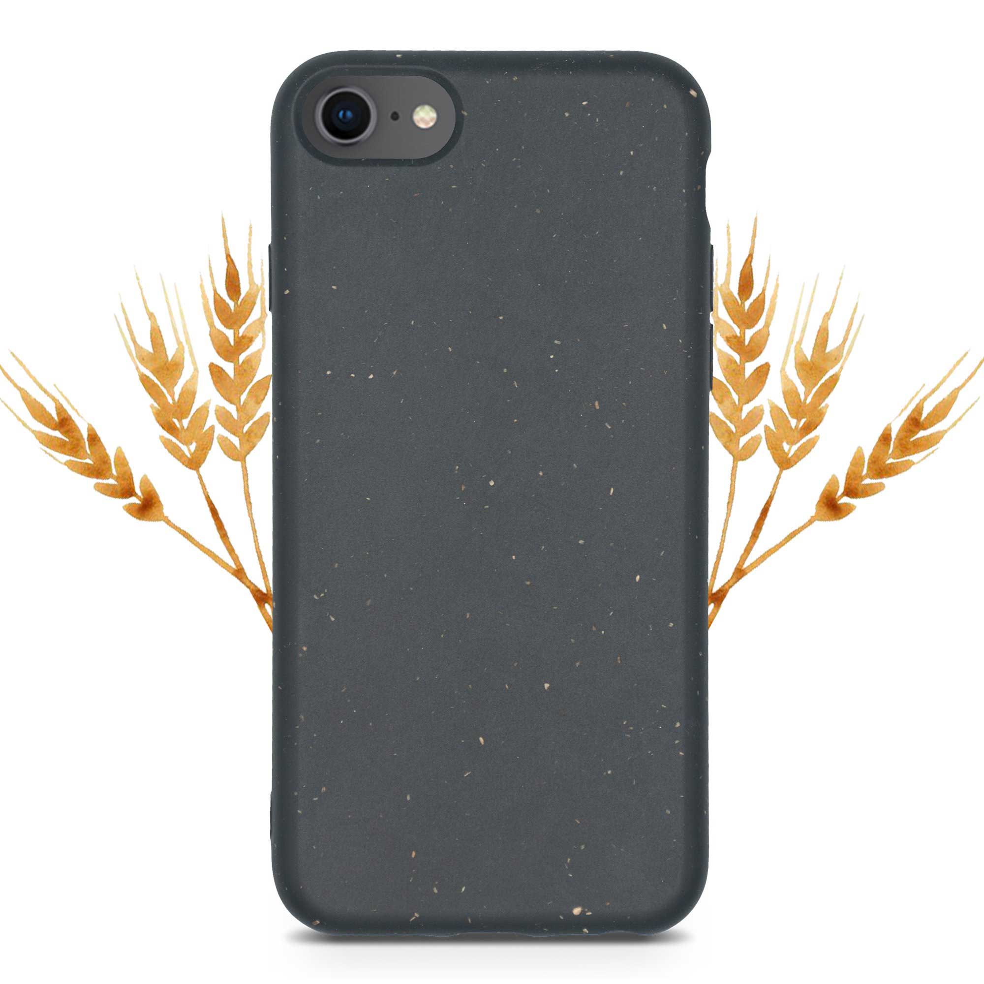 Biodegradable Black Phone Case Gothic Eco Friendly Durable Compostable Protection For Your Smartphone For Eco Conscious