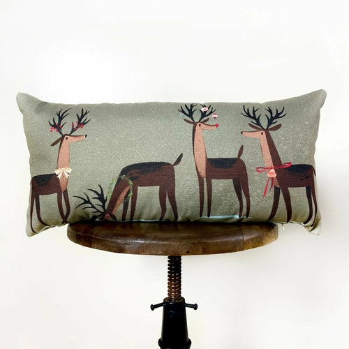 Christmas Reindeer Pillow