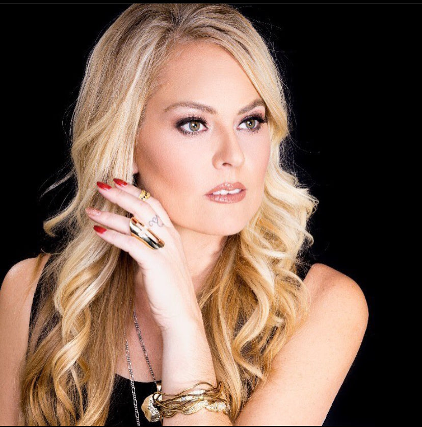 Gold Crystal Sandy Ring