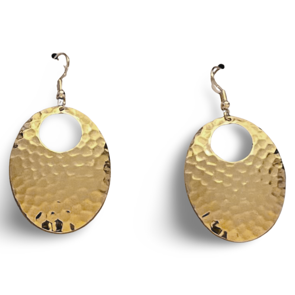 Hammered Earrings