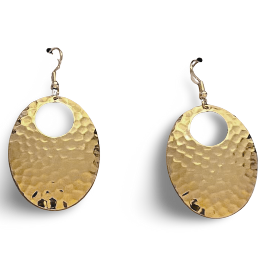 Hammered Earrings