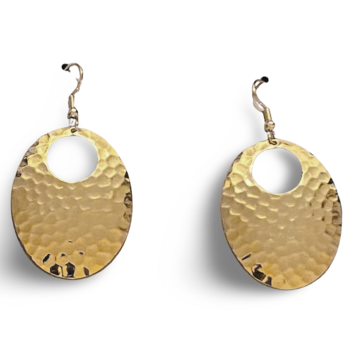 Hammered Earrings
