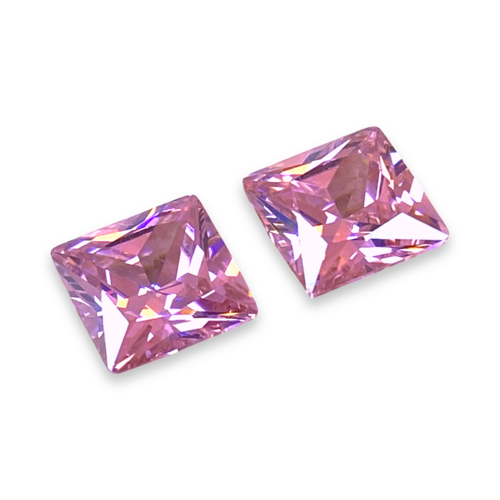 Pink Tourmaline Cubic Zirconia AAA quality Lab-grown Gemstone Loose