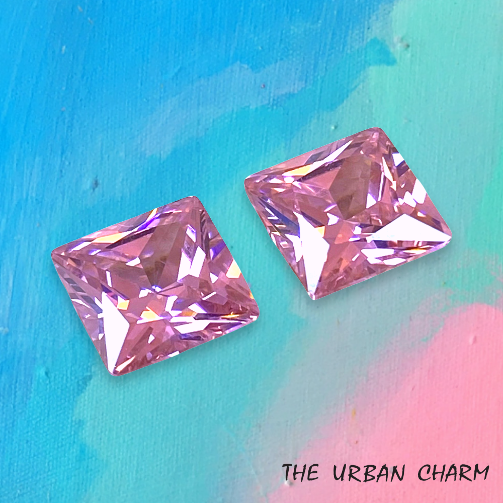 Pink Tourmaline Cubic Zirconia AAA quality Lab-grown Gemstone Loose