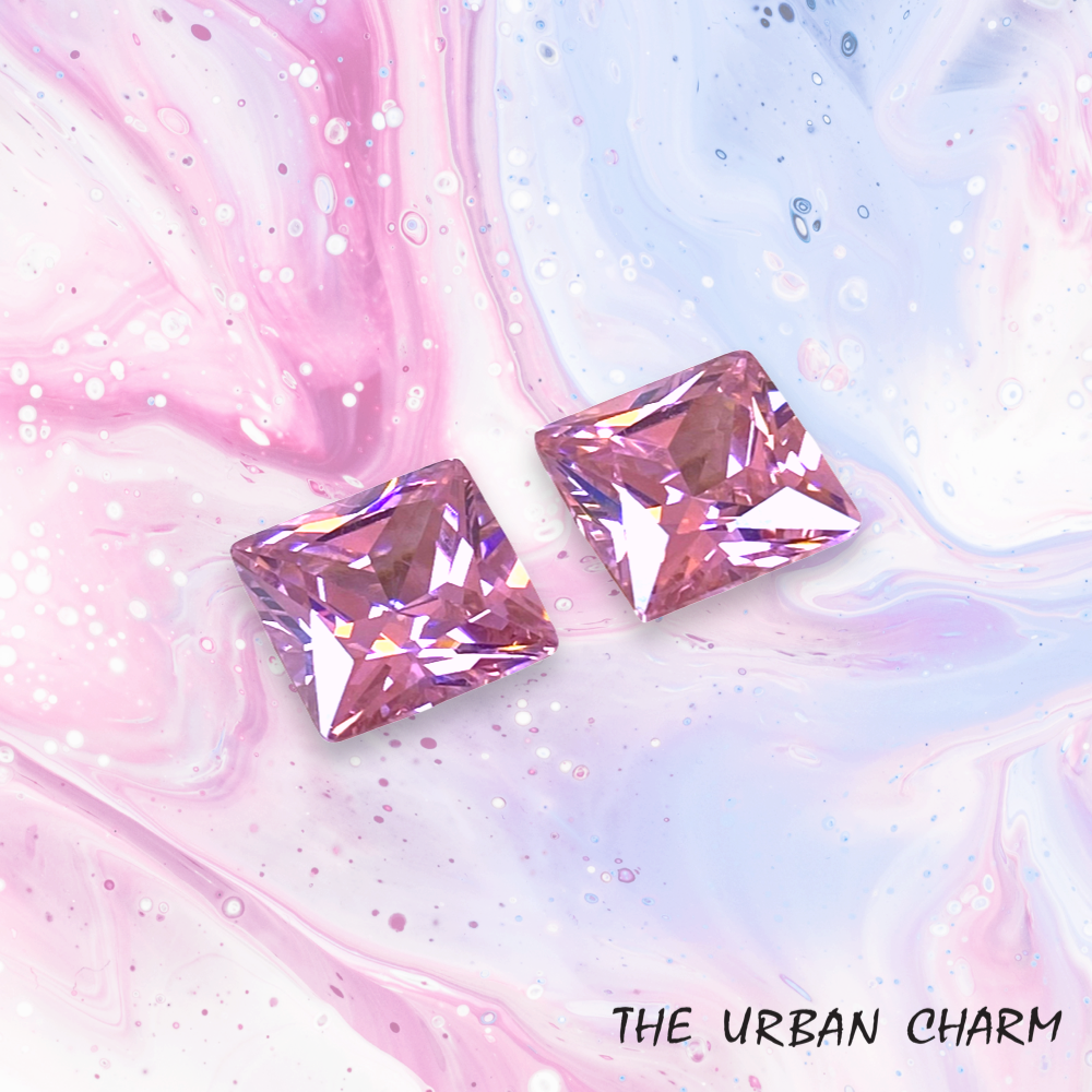 Pink Tourmaline Cubic Zirconia AAA quality Lab-grown Gemstone Loose