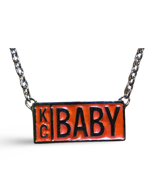 KC Baby Enamel Pendant Necklace