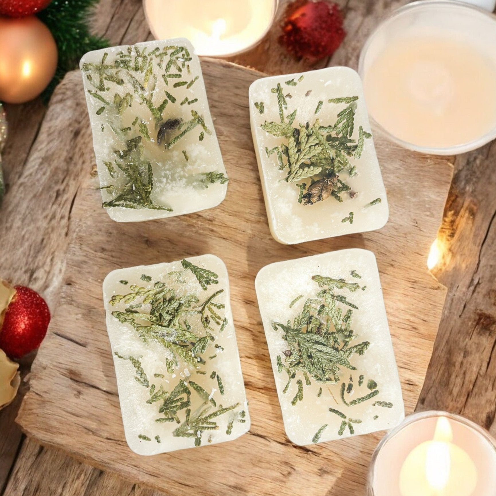 Christmas Tree XL Melts Celestial Gothic Evergreen Scent With Cedar Tips For Free Spirited Witchy Fashion Lovers