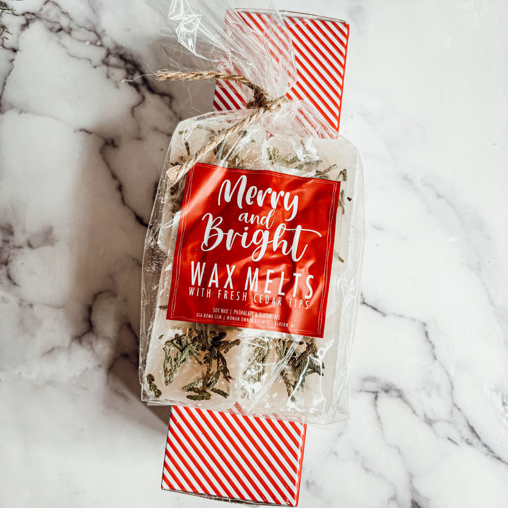 Christmas Tree XL Melts Celestial Gothic Evergreen Scent With Cedar Tips For Free Spirited Witchy Fashion Lovers