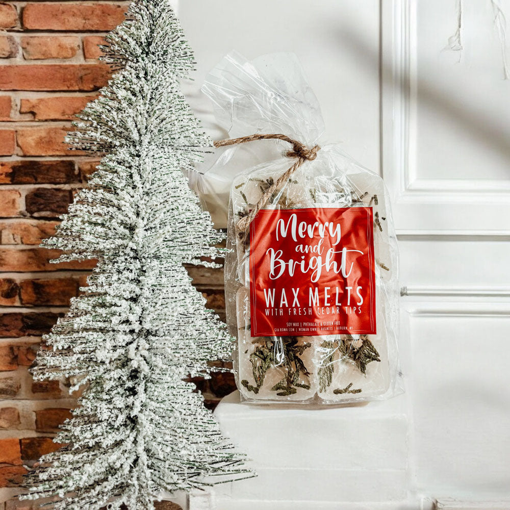 Christmas Tree XL Melts Celestial Gothic Evergreen Scent With Cedar Tips For Free Spirited Witchy Fashion Lovers