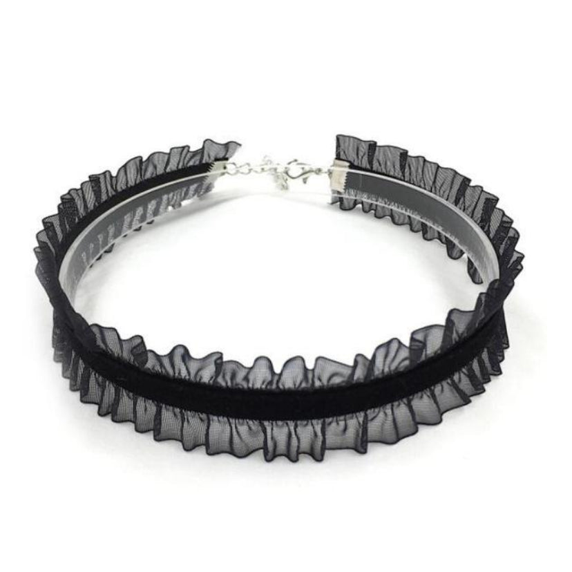 Korean Fashion Velvet Choker Necklace For Women Vintage Sexy Lace