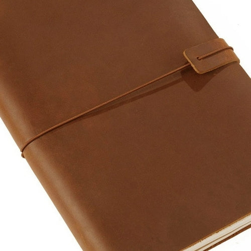 Moterm Hot Sale 100% Genuine Leather Notebook Handmade Vintage Cowhide