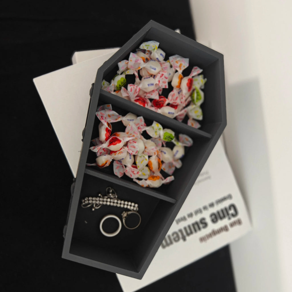 Coffin Storage Box 3D Printed Gothic Halloween Decor For Gothic Home Decor Enthusiasts Hauntingly Unique