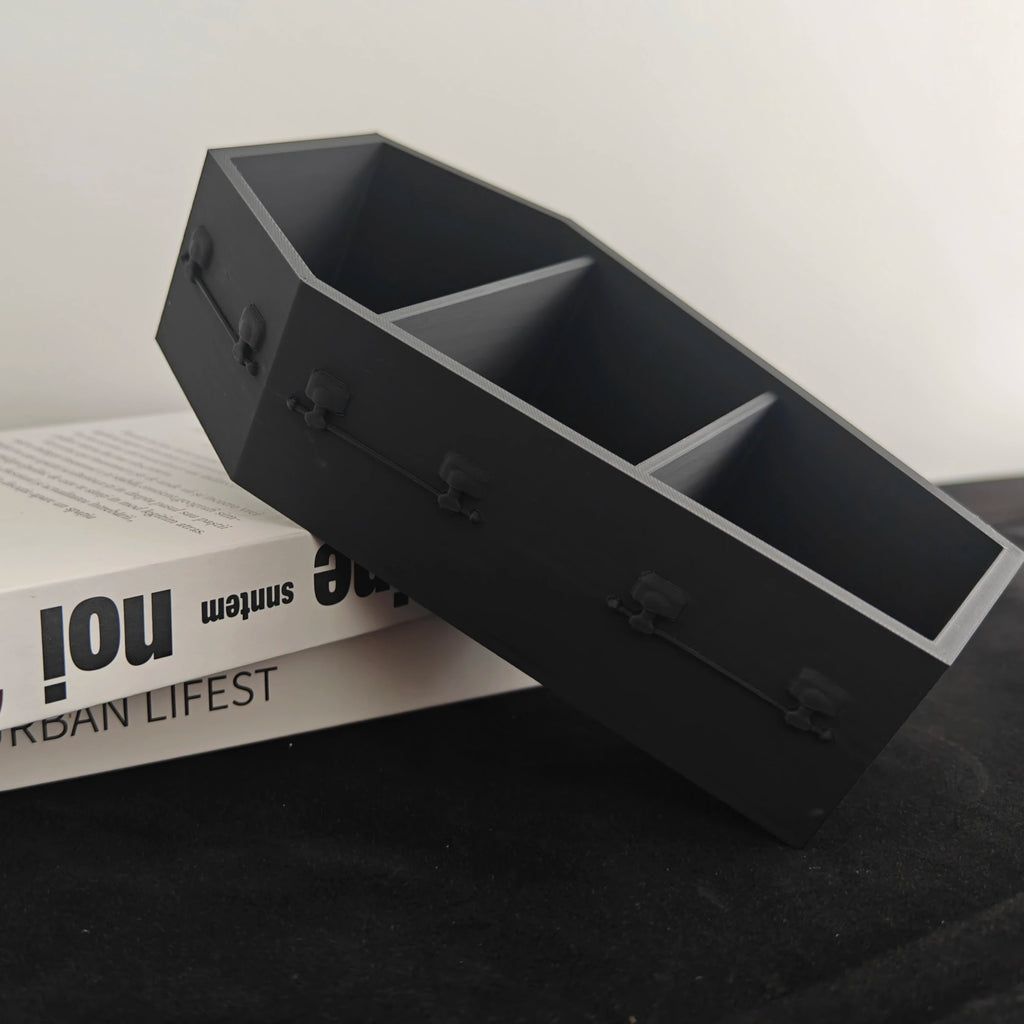 Coffin Storage Box 3D Printed Gothic Halloween Decor For Gothic Home Decor Enthusiasts Hauntingly Unique