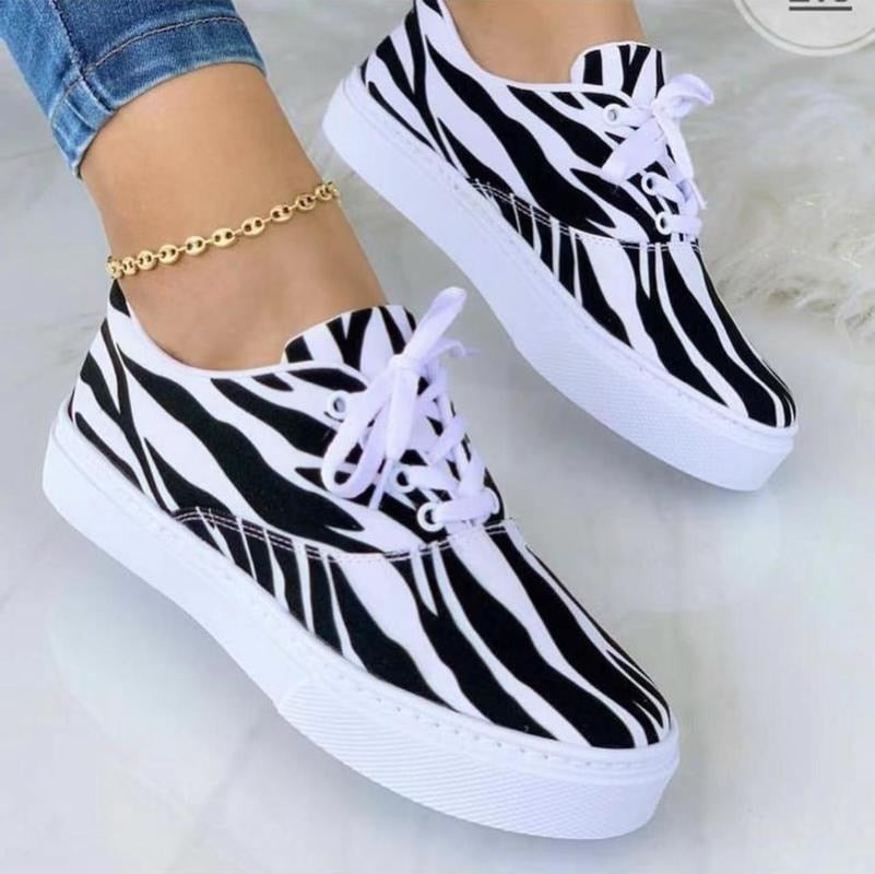 2022 Fashion Graffiti Women Sneakers Trainers Shoes Casual Streetwear Everyday Comfort