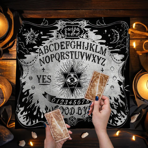 Tarot Table Cloth Gothic Mystic Altar Cover Starry Twelve Constellations Love Career For Tarot Readers