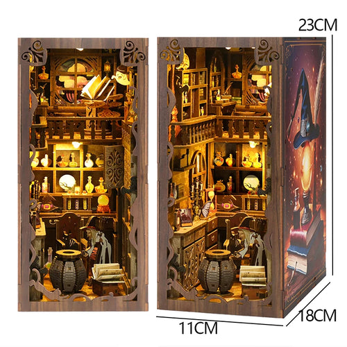 DIY Book Nook Kit 3D Miniature Wooden Doll House Photo Frame Ornament