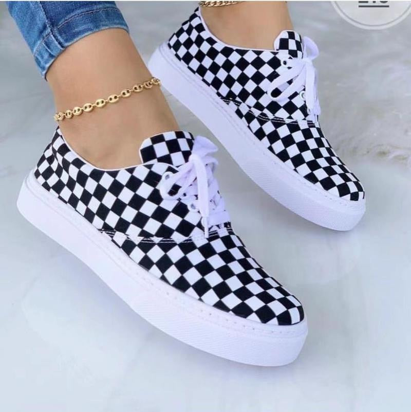 2022 Fashion Graffiti Women Sneakers Trainers Shoes Casual Streetwear Everyday Comfort