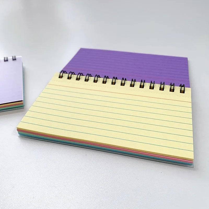 Tearable Spiral Notebook – 1PC Horizontal Line Journal, Office Diary,