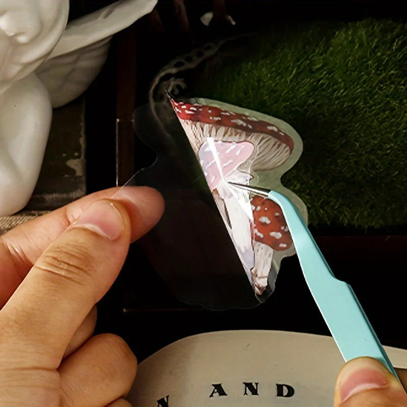 40 Sheets Autumn Leaf And Mushroom Theme Sticker Pack For Journaling DIY Crafts And Projects