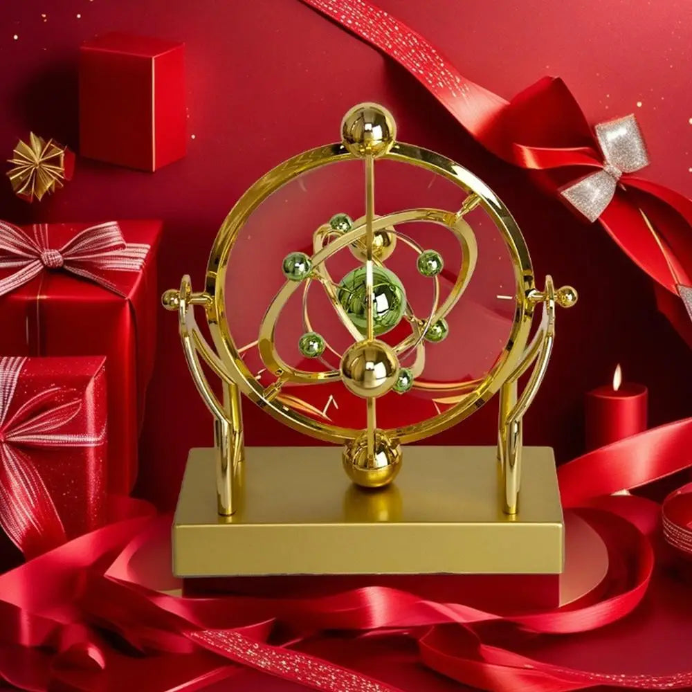 Celestial Orbit Pendulum - Mesmerizing Perpetual Motion Kinetic Desk Sculpture