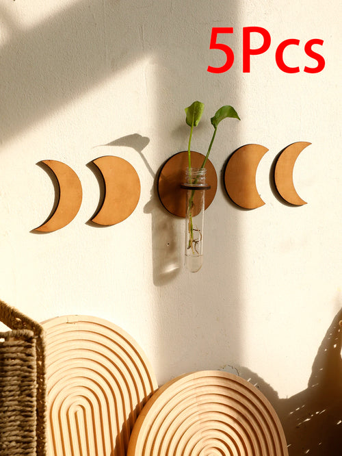 Plant Propagation Station Wall Hanging Moon Phase Home Decorations