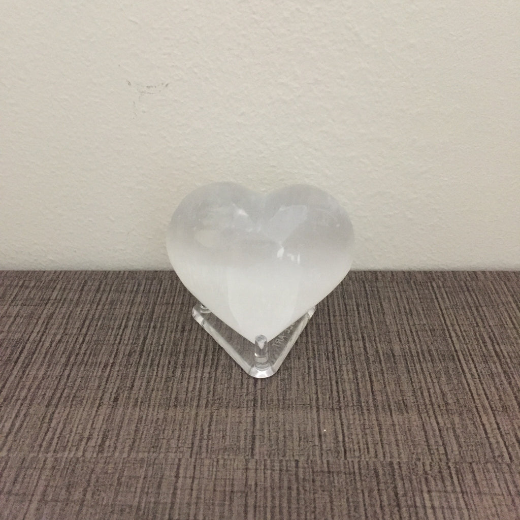 Selenite Heart