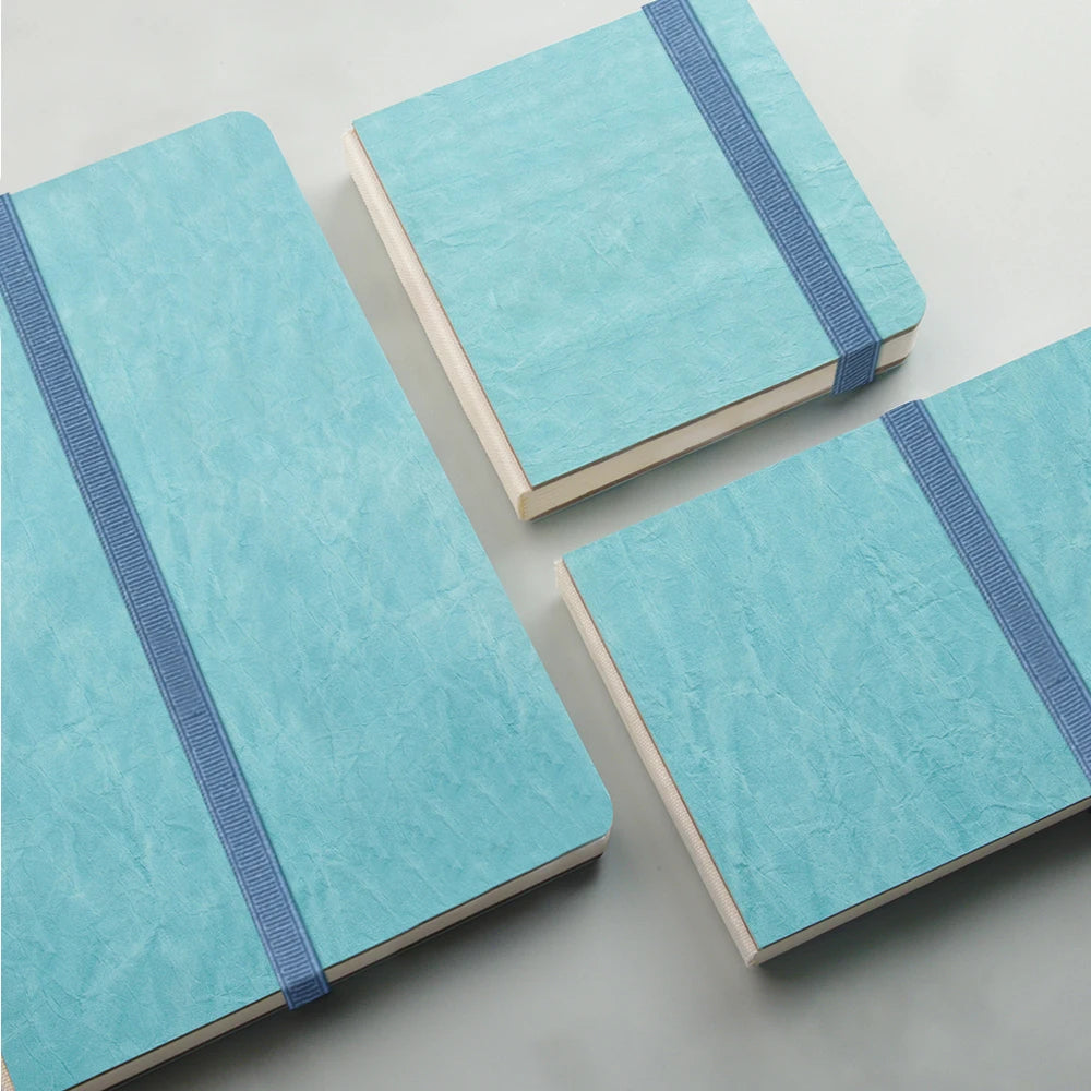 POTENTATE Blue Color Watercolor Journal Drawing Book Hand Notebook