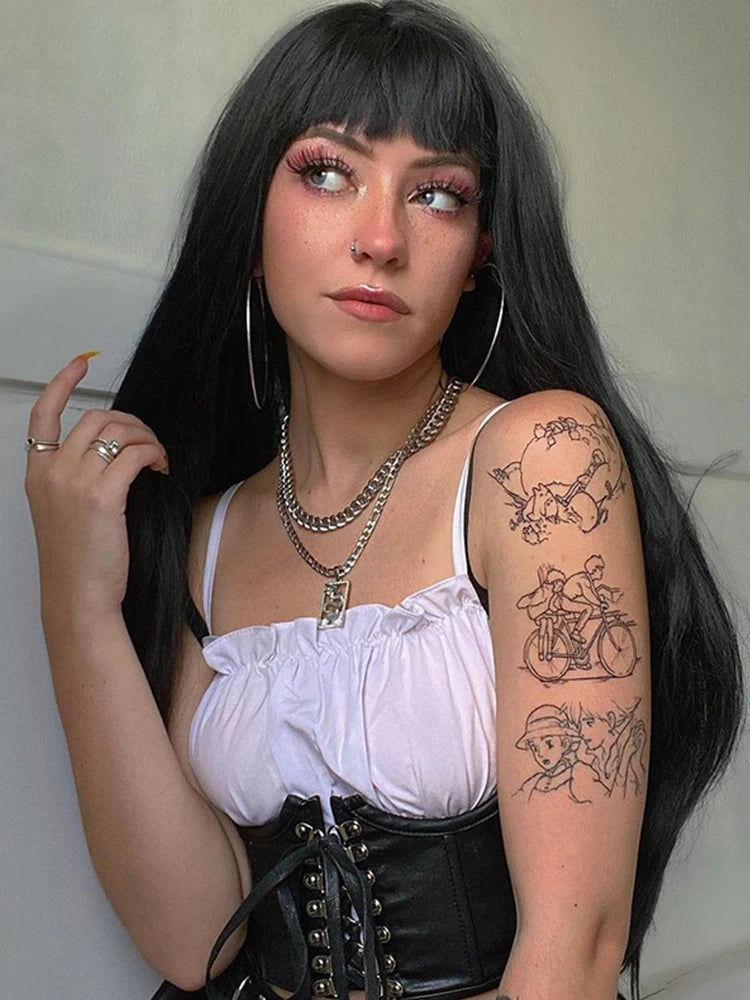 Women Animal Print Bodycon Crop Vest Dark Casual Sleeveless Slim Fit Top For Night Out