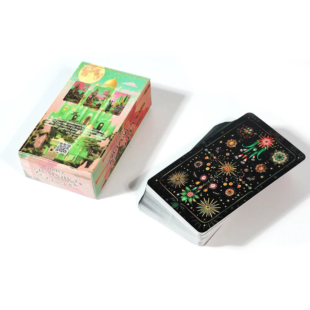 Celestial Carnival Tarot Cards Deck - English Oracle Divination Board