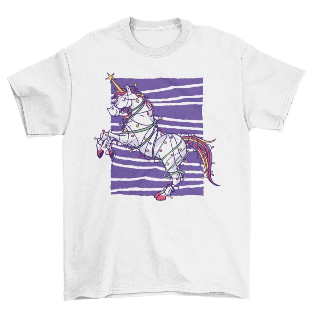 Unicorn Christmas T-shirt