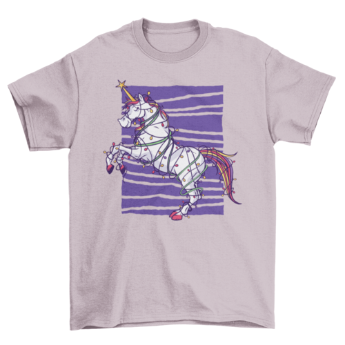 Unicorn Christmas T-shirt