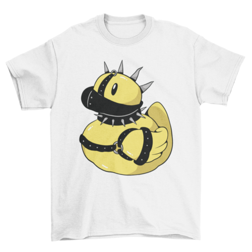 Punk rubber duck toy t-shirt